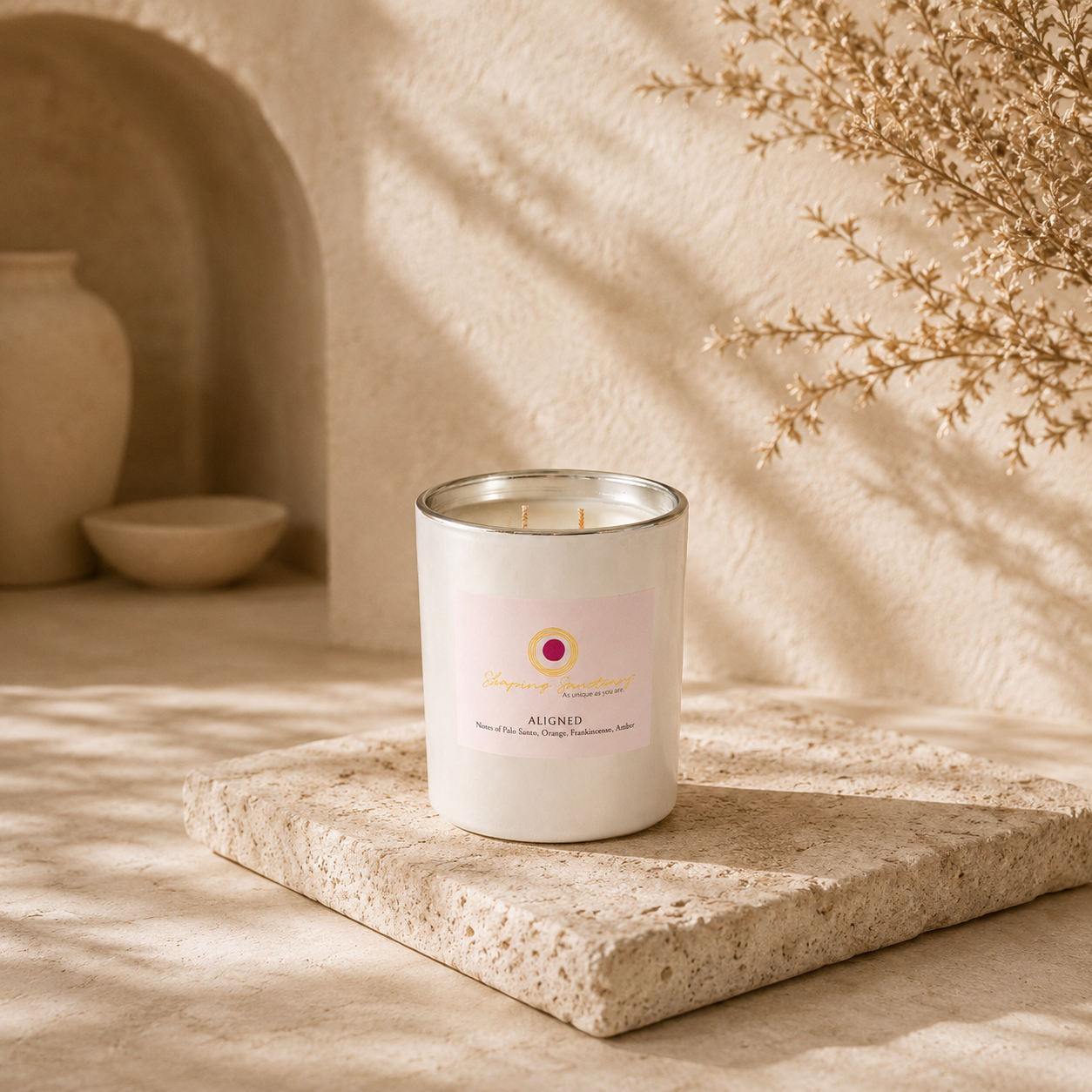 Aligned Candle: Palo Santo & Citrus