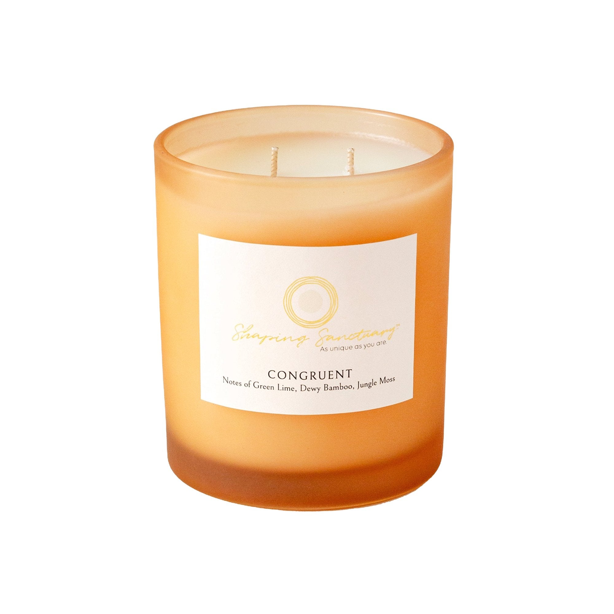 Congruent Candle: Lime, Bamboo & Jungle Moss