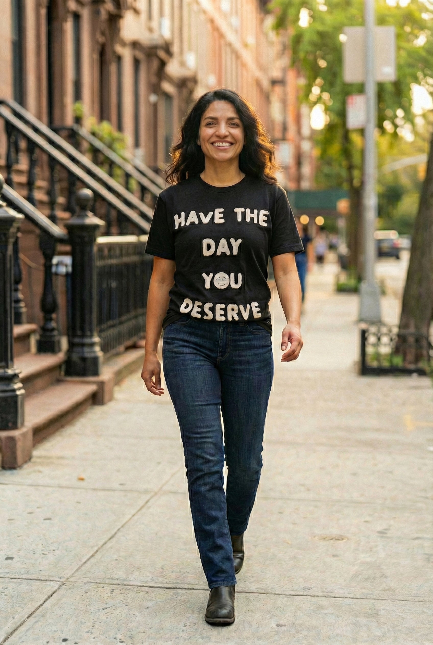 Have The Day You Deserve T-Shirt – Black