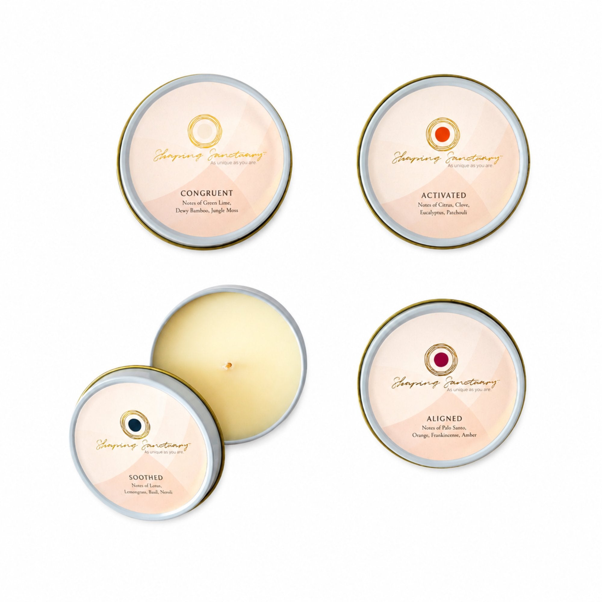 Petite Candle Gift Set: Set of 4 Scents