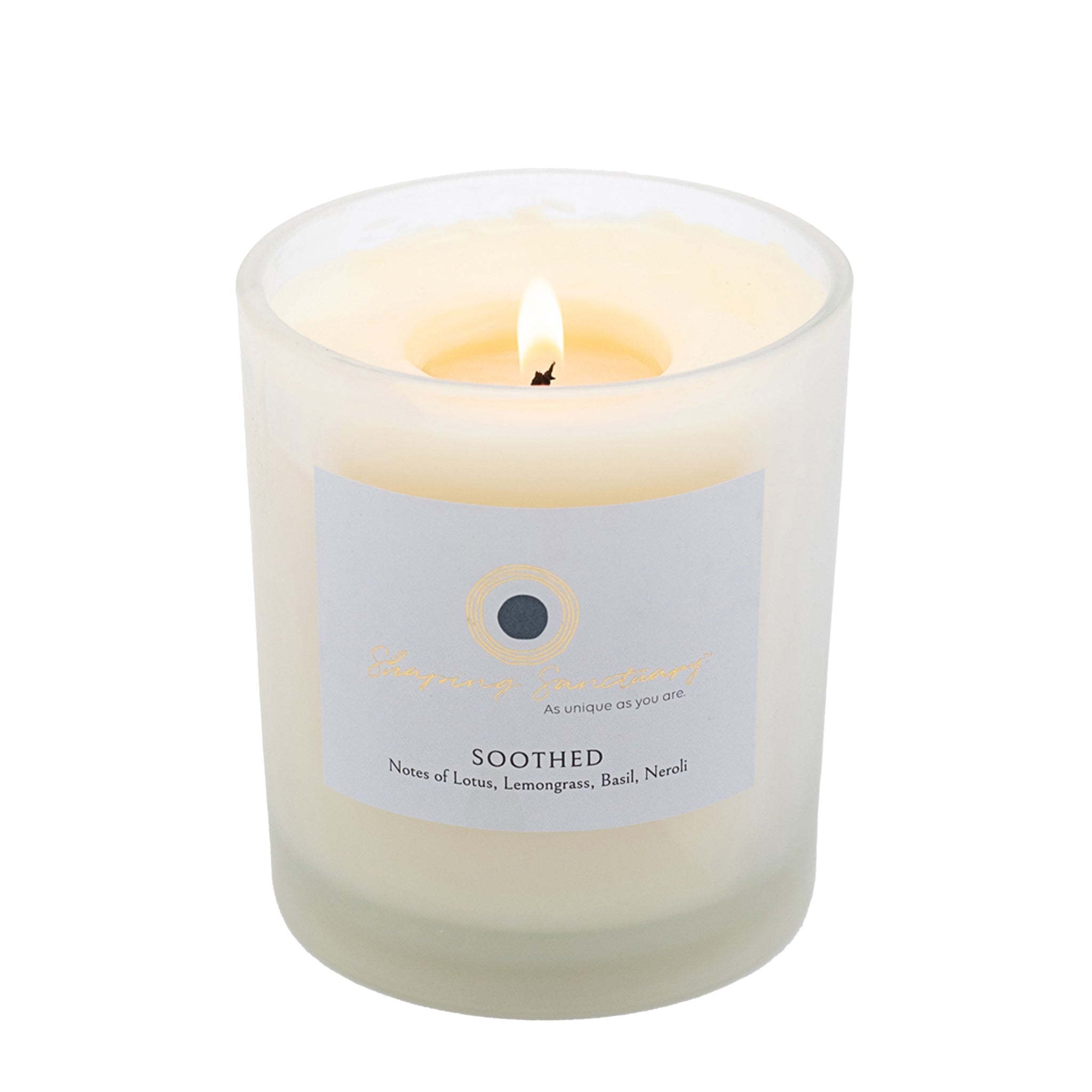 Soothed Candle – Lotus, Lemongrass & Orange Blossom