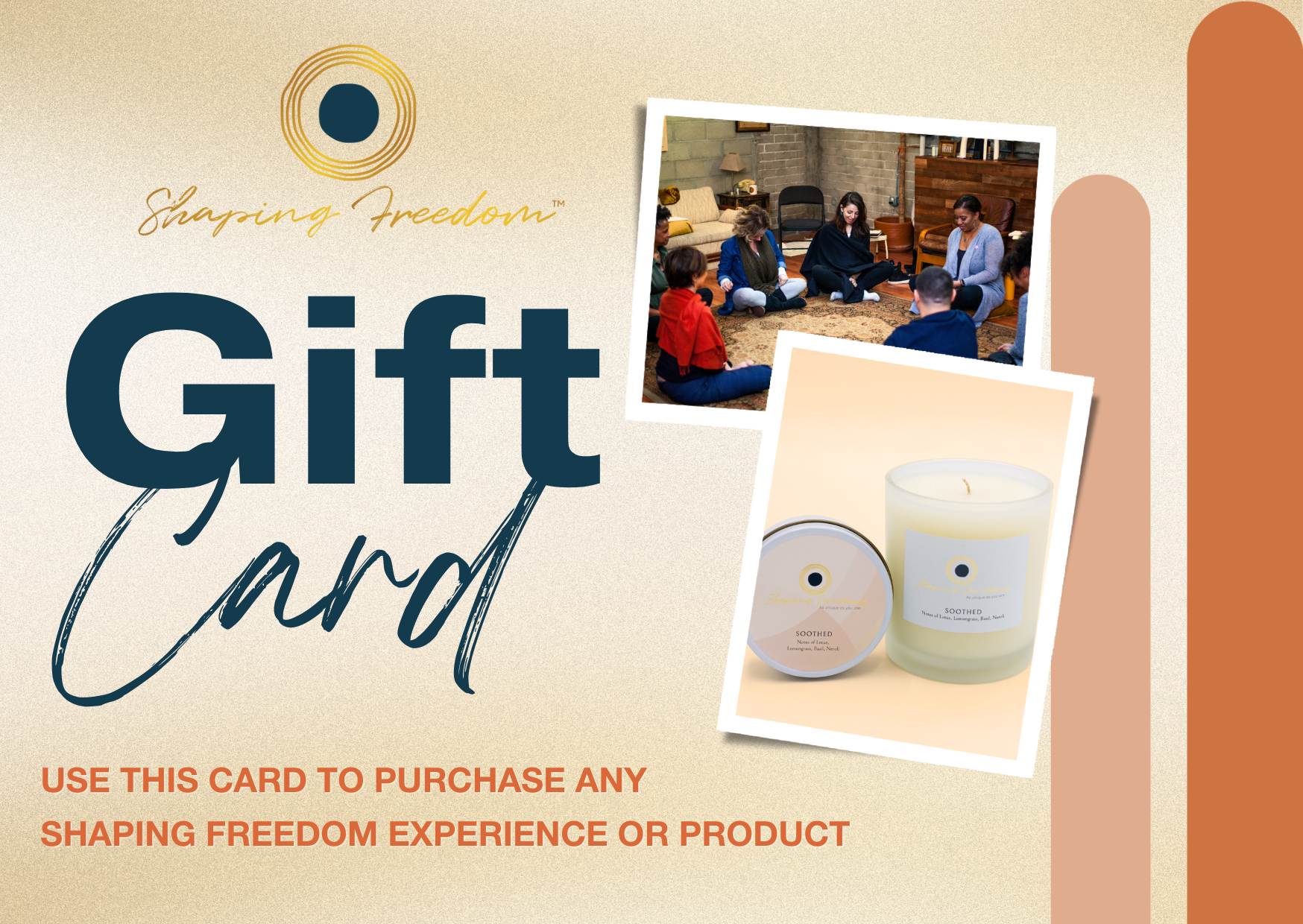 Shaping Sanctuary™/ Shaping Freedom® Gift Card