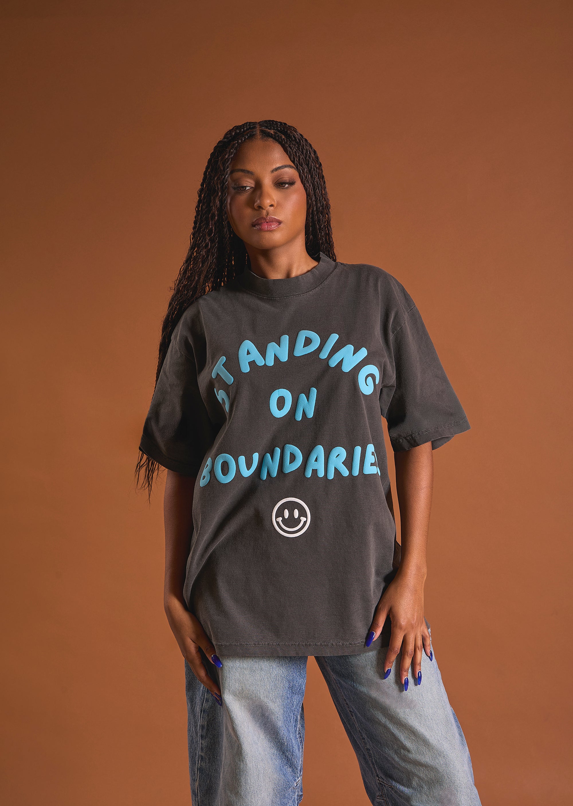 Standing on Boundaries T-Shirt – Black