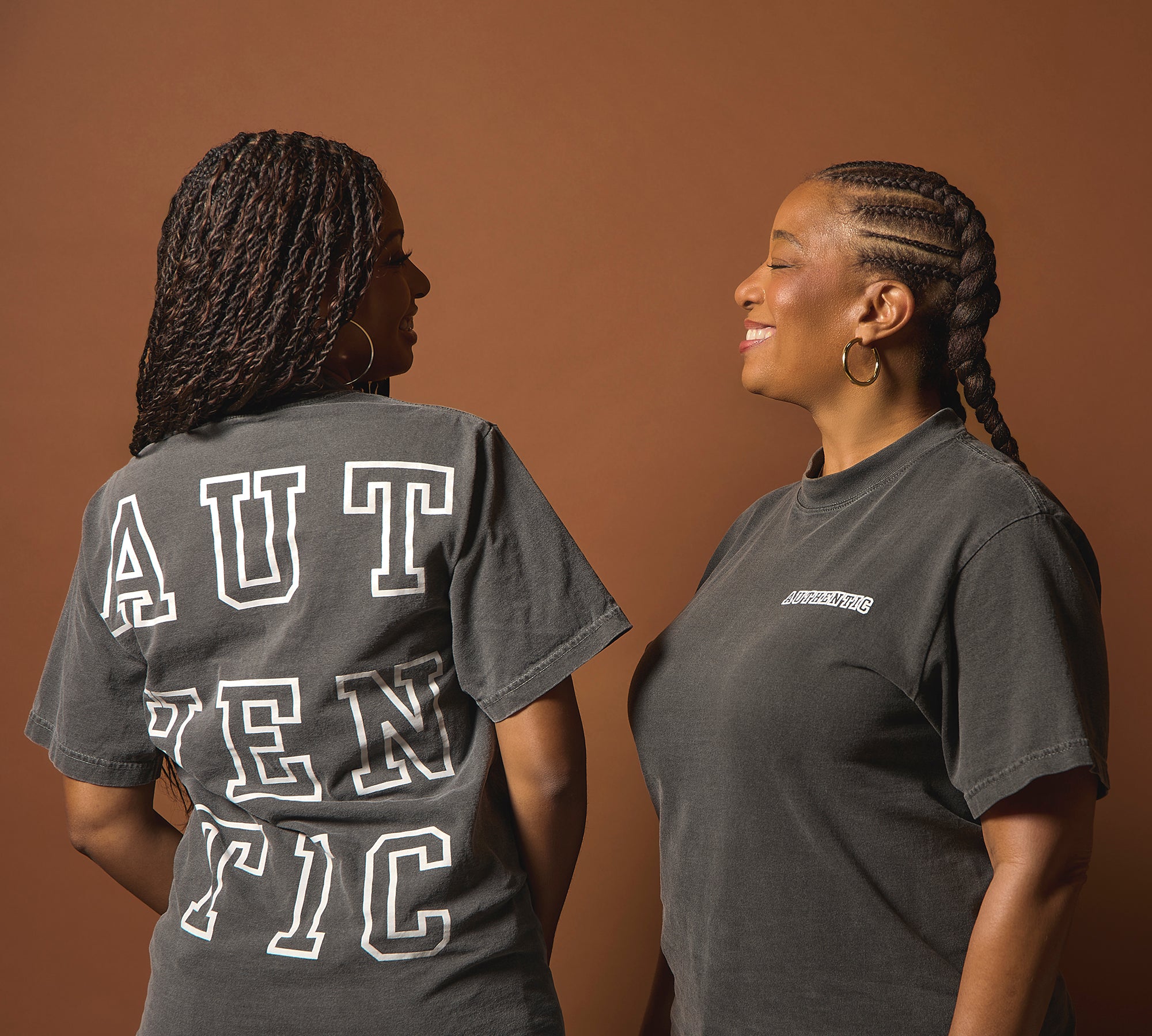 "Authentic" T-Shirt Vintage Washed Black