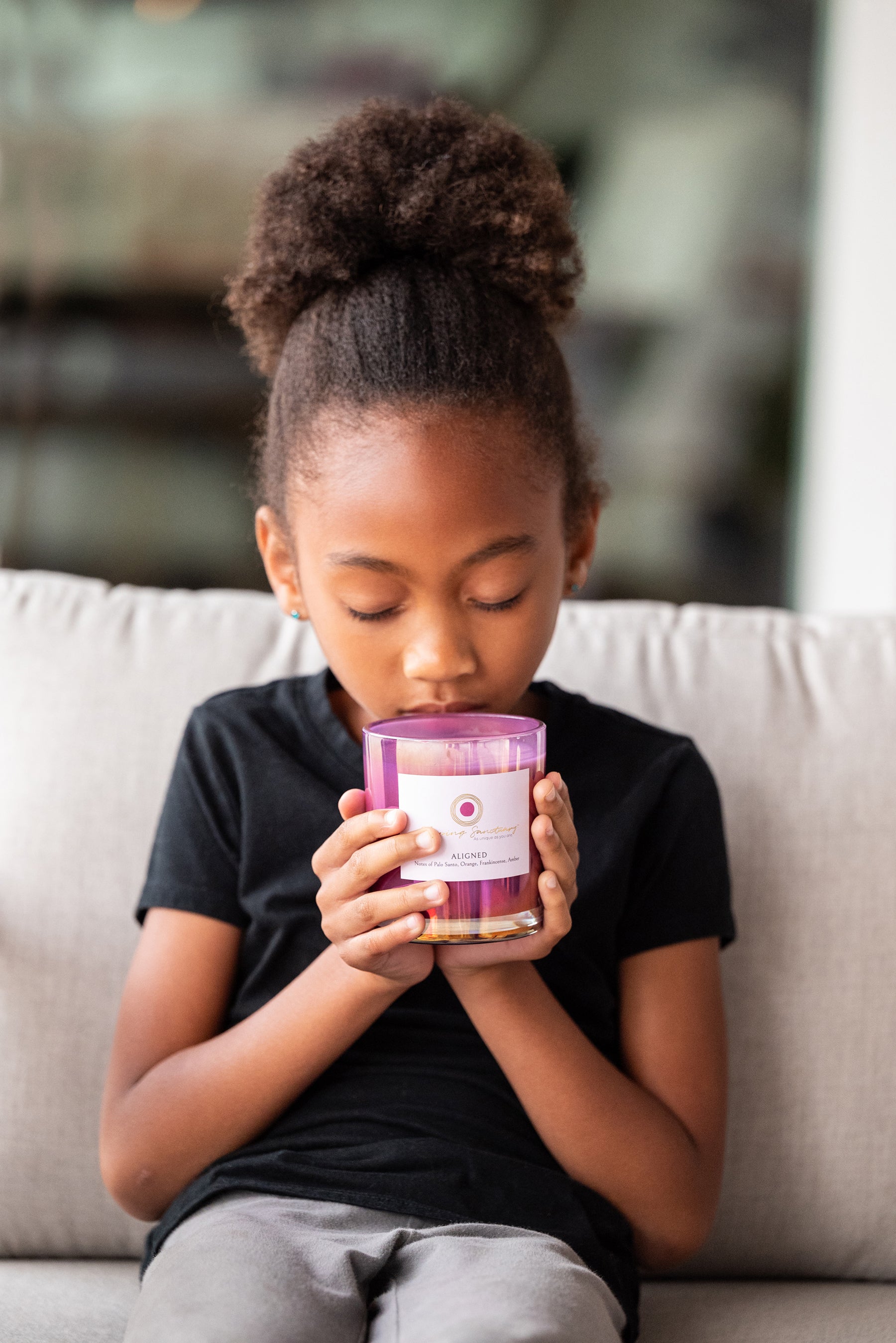 Aligned Candle – Palo Santo, Citrus, Frankincense & Amber