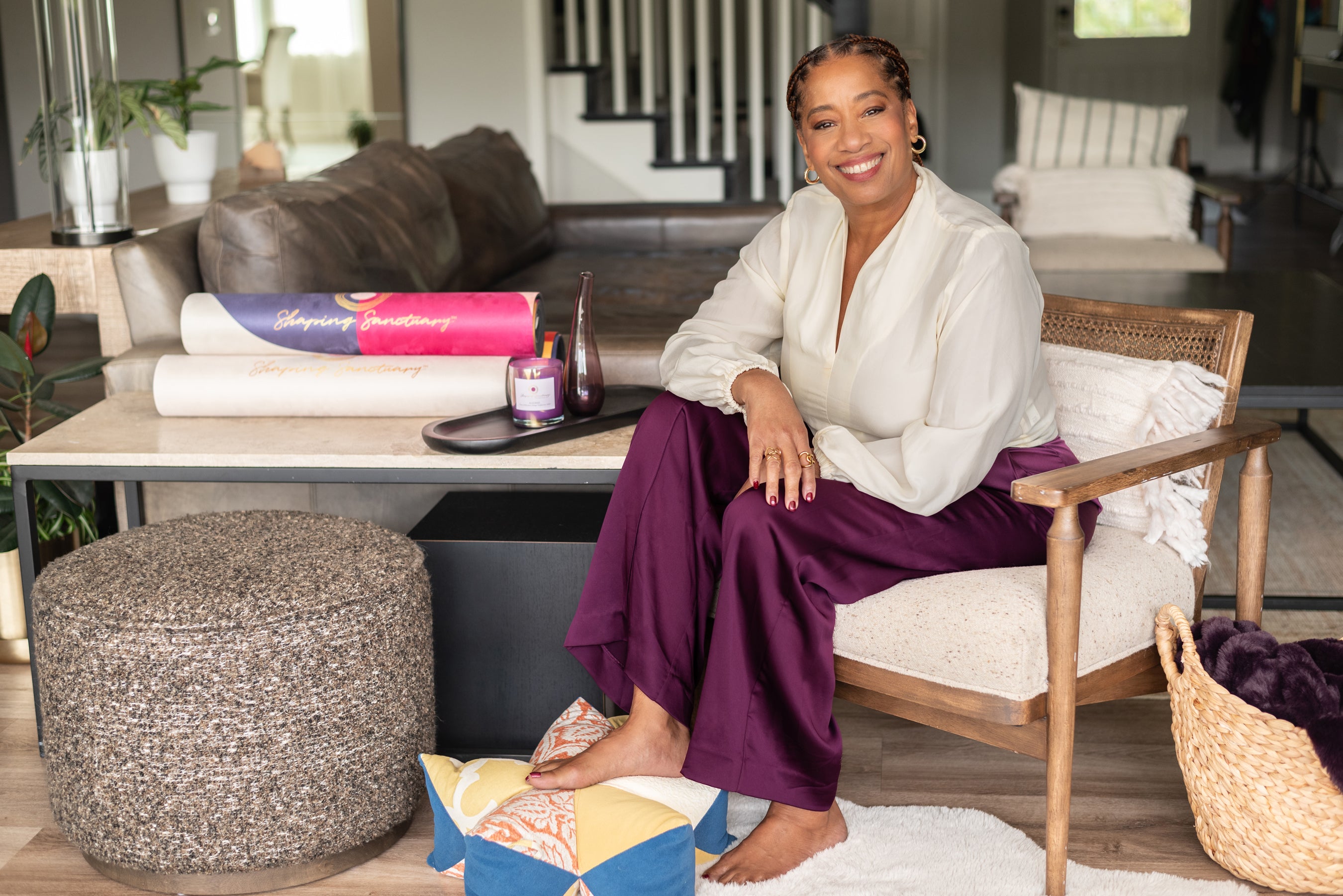 Chakra Meditation Pillow – Limited Edition Buckwheat Lotus Cushion