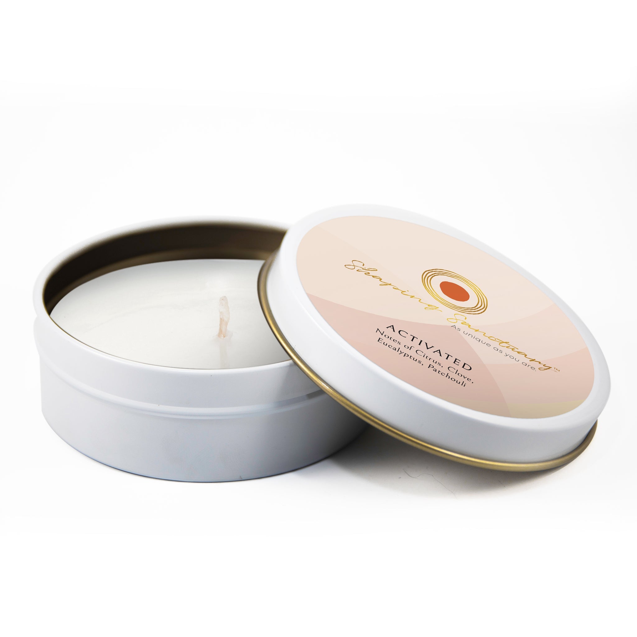 Moments of Calm Gift Set (two elegant, sustainable candles and hardcover journal)