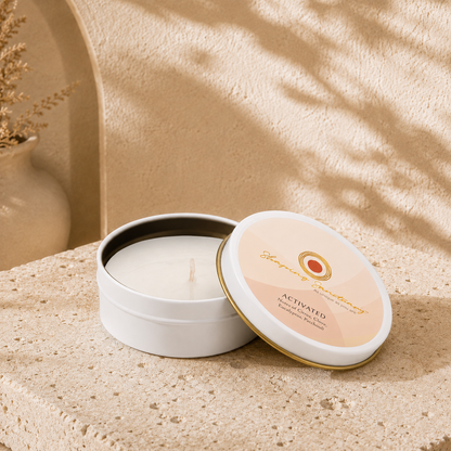 Activated Petite Candle: Citrus, Patchouli & Eucalyptus