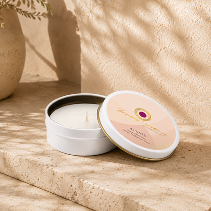 Aligned Petite Candle: Palo Santo & Citrus