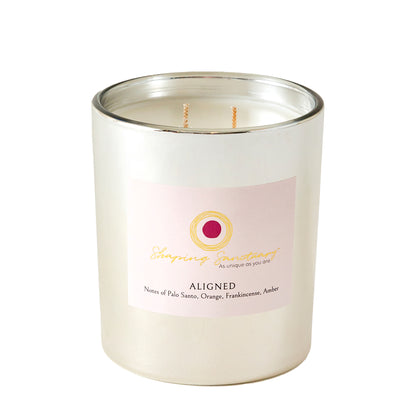 Aligned Candle – Palo Santo, Citrus, Frankincense & Amber