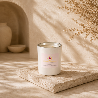 Aligned Candle: Palo Santo & Citrus
