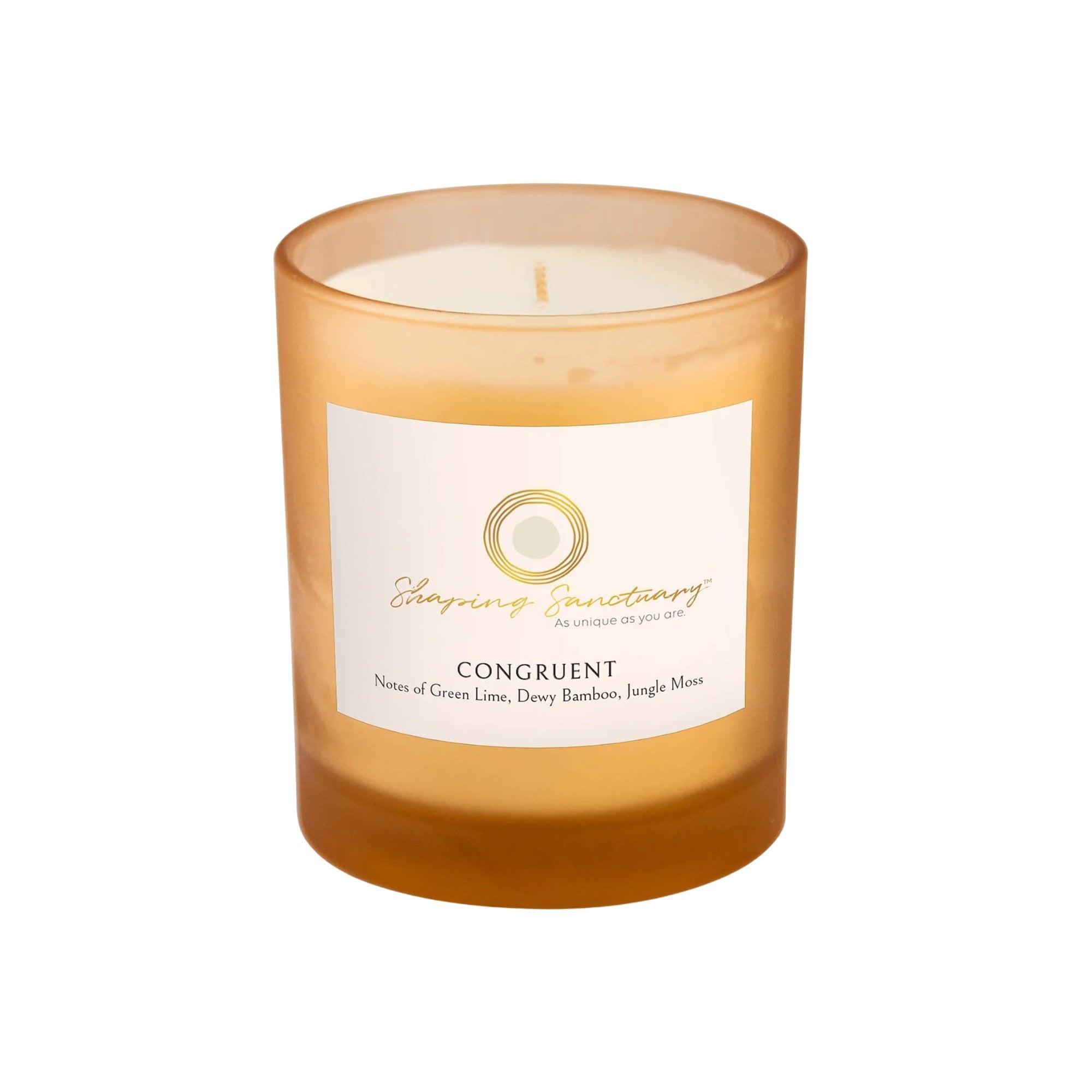 Congruent Candle: Lime, Bamboo & Jungle Moss