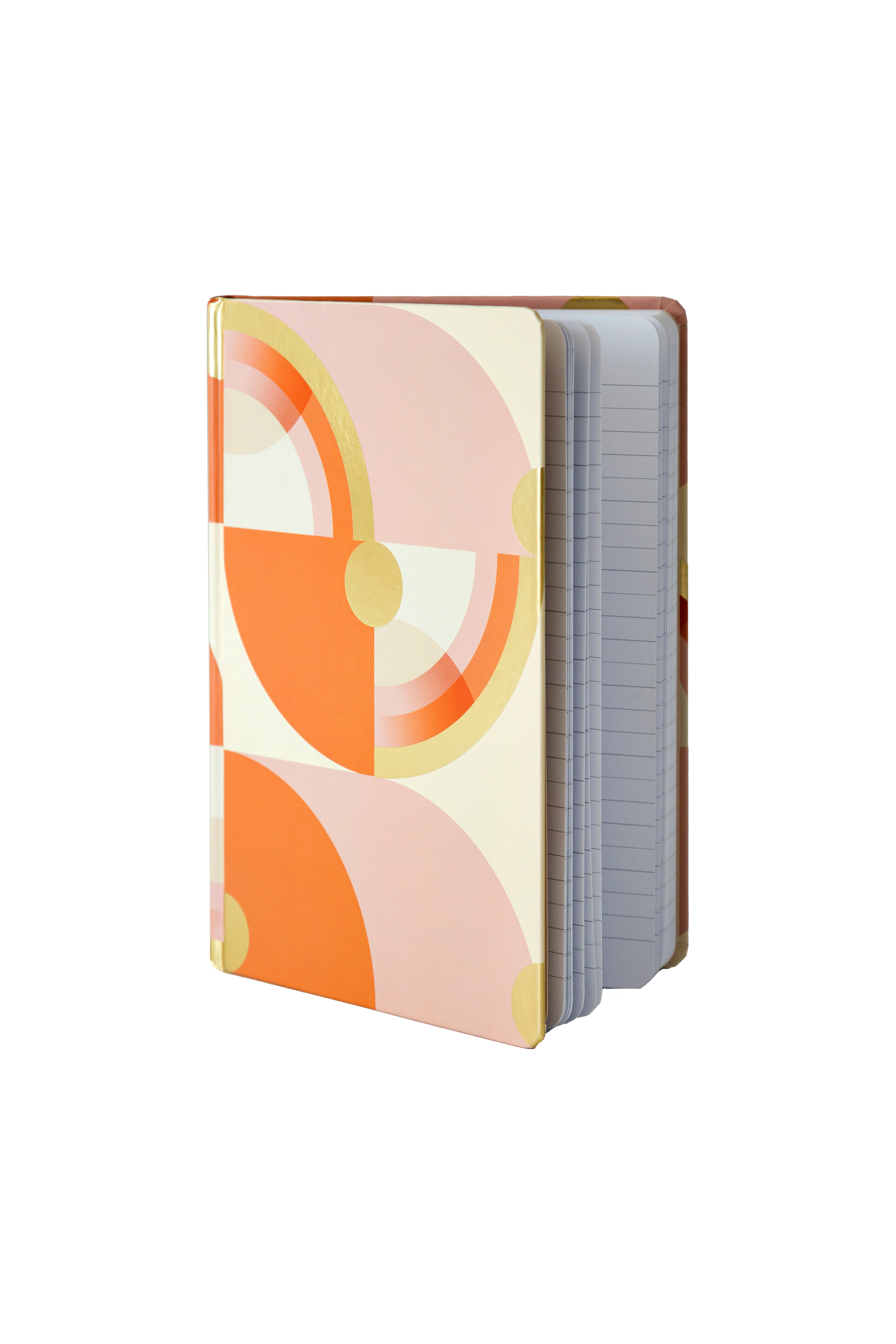 Shaping Freedom Hardcover Journal (Orange/Tan, Perfect Bound)