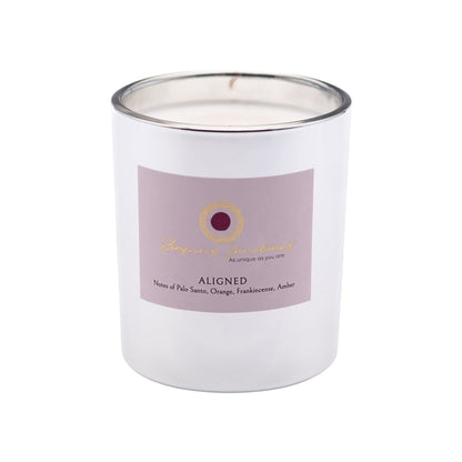 Aligned Petite Candle: Palo Santo & Citrus