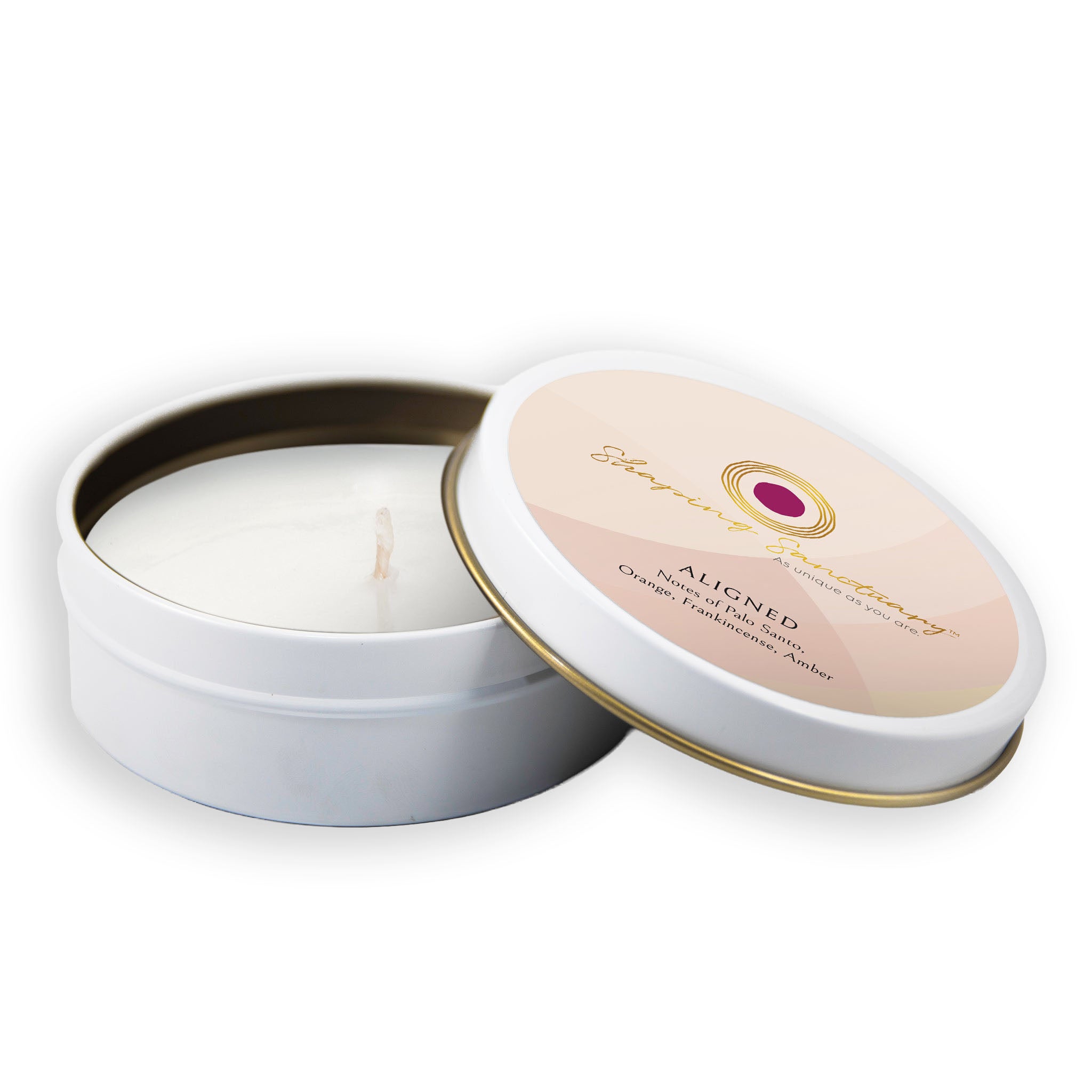 Aligned Petite Candle – Hand-Poured Wellness Candle for Balance & Focus