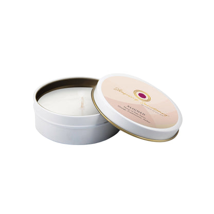 Aligned Petite Candle: Palo Santo & Citrus
