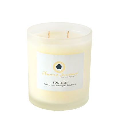 Soothed Candle – Lotus, Lemongrass & Orange Blossom