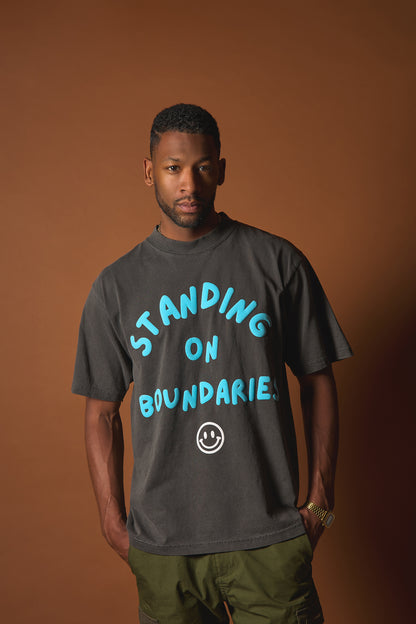 Standing on Boundaries T-Shirt – Black