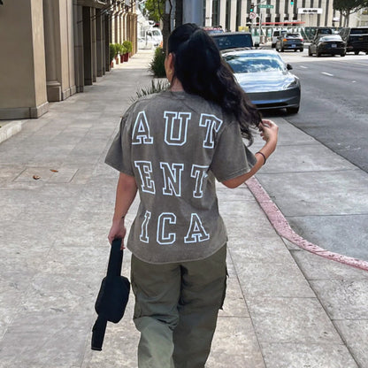 Auténtica T-Shirt, Olive