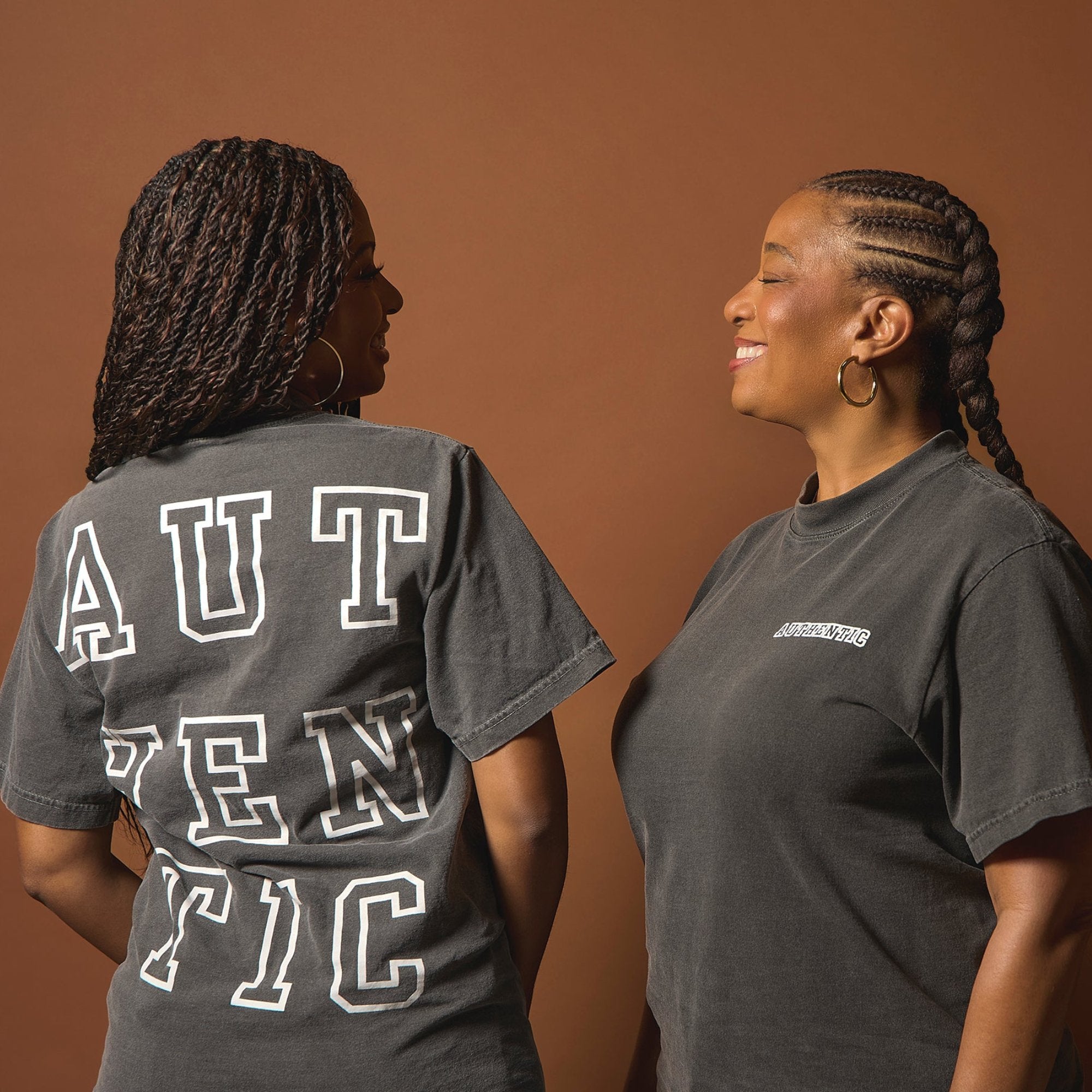 Authentic T-Shirt, Vintage Washed Black