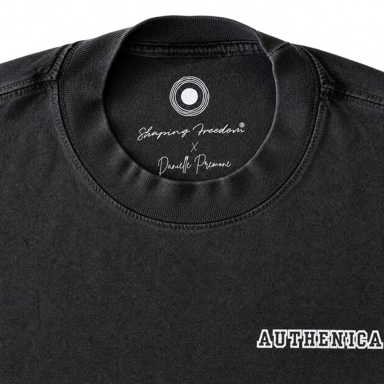 Authentic T-Shirt, Vintage Washed Black