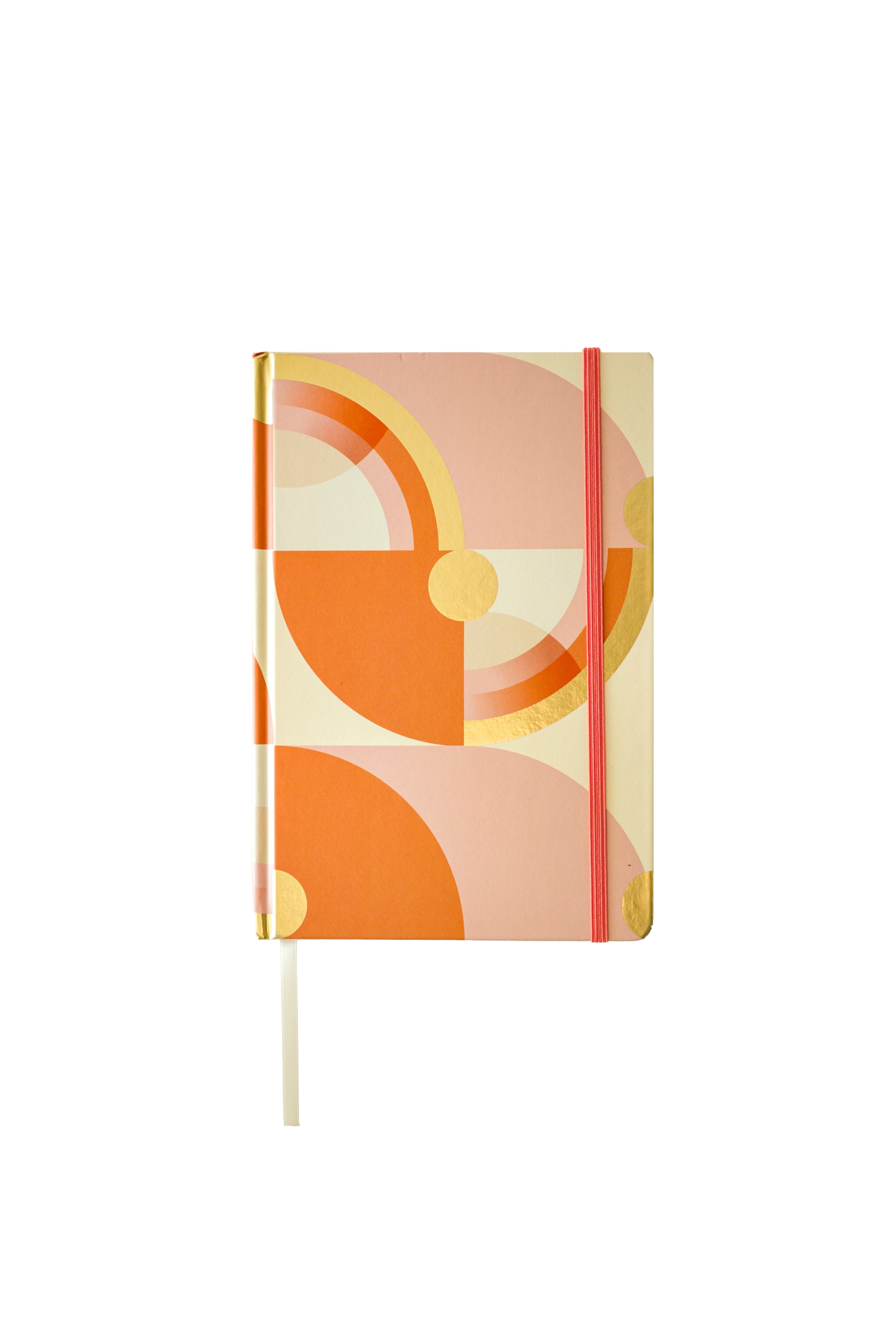 Shaping Freedom Hardcover Journal (Orange/Tan, Perfect Bound)
