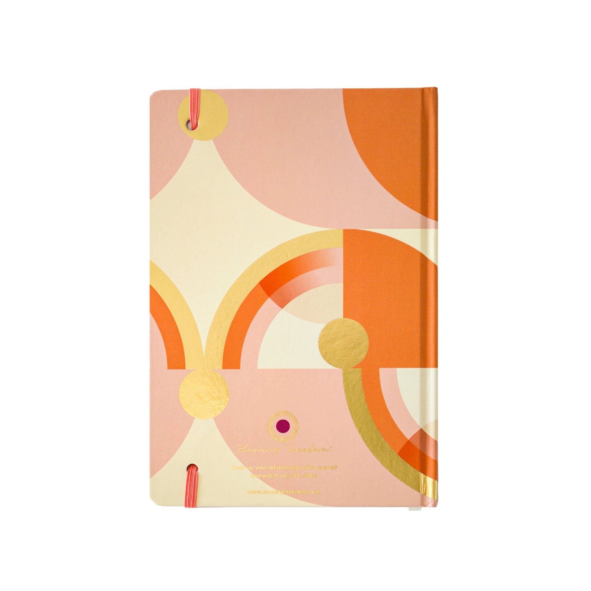 Shaping Freedom Journal: Orange & Tan Hardcover