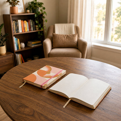 Shaping Freedom Journal: Orange & Tan Hardcover