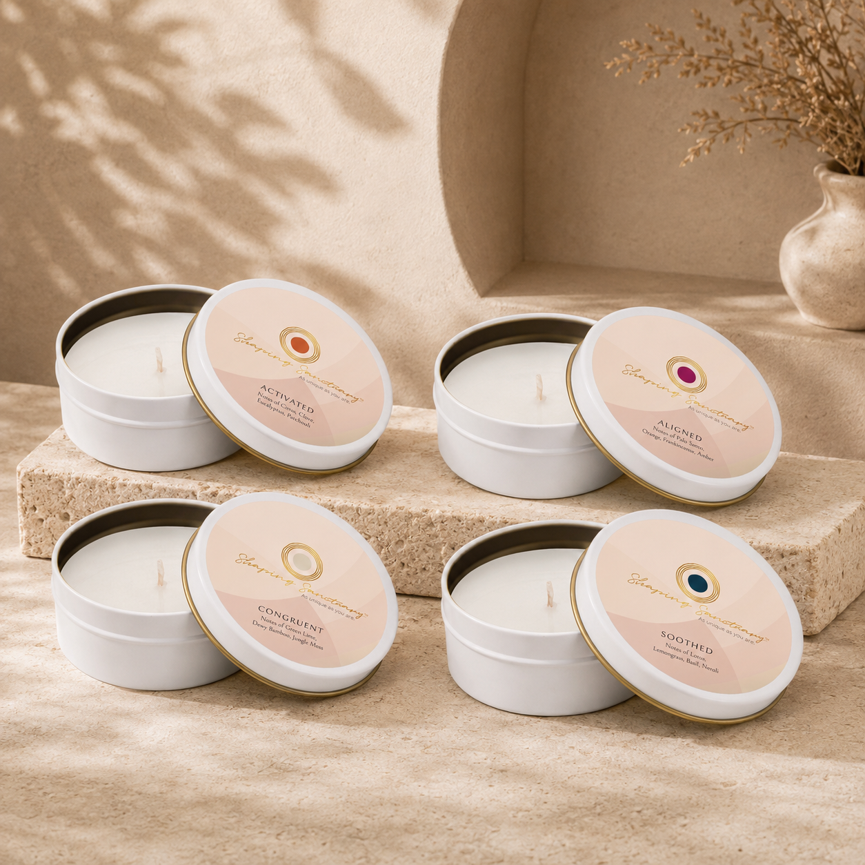 Petite Candle Gift Set: Set of 4 Scents