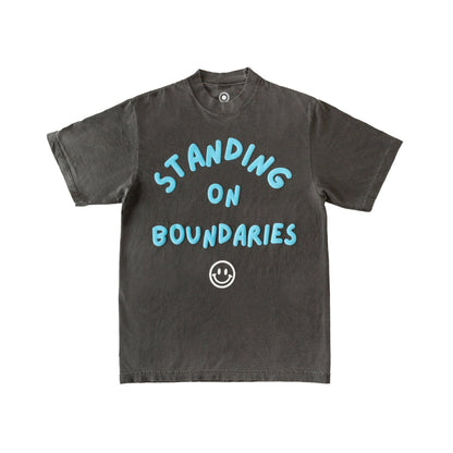 Standing on Boundaries T-Shirt, Black